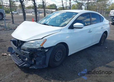 2015 Nissan Sentra Fe+ S/S/Sl/Sr/Sv from USA, damaged, VIN 3N1AB7AP6FY217606